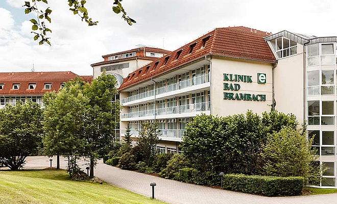 Dr. Ebel Klinik Bad Brambach Klinikfront Dr. Ebel Klinik Bad Brambach Klinikfront